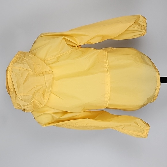 Eddie Bauer Women's Yellow Hooded  Raincoat Mesh Lining Pockets Size Small - Picture 7 of 16